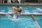 Swim vs Bentley  Wheaton College Swimming & Diving vs Bentley University. - Photo by Keith Nordstrom : Wheaton, Swimming & Diving